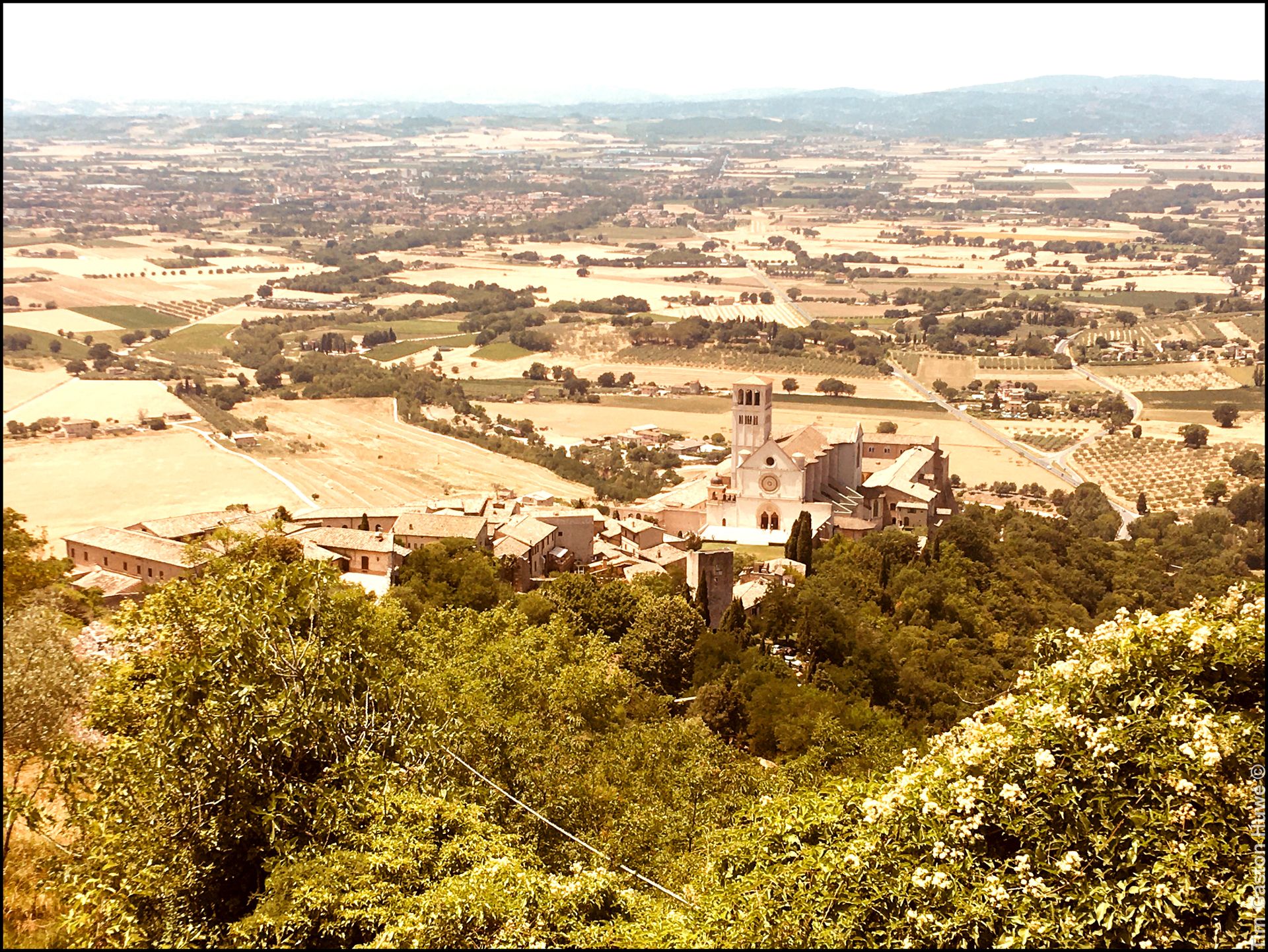 Panorama Rocca Maggiore Assisi